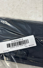 Load image into Gallery viewer, DKNY Womens Black Satin Logo Plaque Chain Strap Rectangular Clutch Handbag