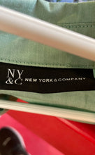 Load image into Gallery viewer, New York & Company Womens Green Blouse Size XL