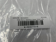 Load image into Gallery viewer, Authentic Nike Kids Air Jordan 1 Low Red Navy Blue Sneaker Shoes 6.5Y Damaged