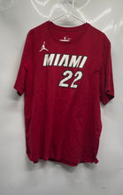 Load image into Gallery viewer, Nike Mens Red Cotton Miami Heat Jimmy Butler 22 NBA Basketball T-Shirt Size XXL