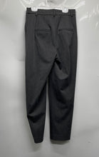 Load image into Gallery viewer, Express Womens Dark Gray Flat Front Slash Pocket Dress Pants Size 2R