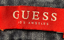 Load image into Gallery viewer, Guess Womens Blue Classic 5-Pocket Design Button Front Skinny Jeans Size 29