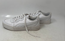 Load image into Gallery viewer, Puma Womens Skye 374764-01 White Leather Low Top Lace-Up Sneaker Shoes Size 9