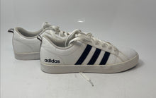 Load image into Gallery viewer, Adidas Mens Neo Pace White Black Low Top Lace-Up Sneaker Shoes Size 9.5