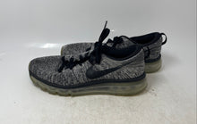 Load image into Gallery viewer, Nike Mens Flyknit Air Max 620469-105 Gray Lace-Up Low Top Sneakers Shoes Size 9