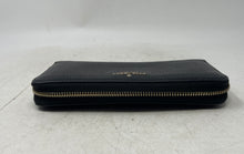 Load image into Gallery viewer, Kate Spade New York Womens Leila Black Leather Continental Zip-Around Wallet