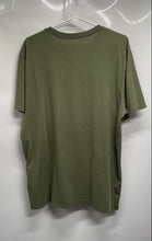 Load image into Gallery viewer, Karl Lagerfeld Mens Green Graphic Print Cotton Short Sleeve T-Shirt Size Large