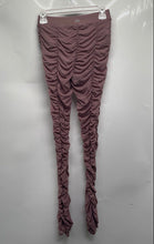 Load image into Gallery viewer, Alo Womens Pink Airlift Mesh High-Waist Pull-On Cherish Ankle Leggings Size XS