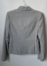 Load image into Gallery viewer, Express Design Studio Womens Gray Long Sleeve One-Button Blazer Size 6