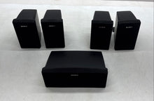 Load image into Gallery viewer, Lot Of 5 Pcs Sony SS-MSP75 Black Surround Sound Home Theater Speaker Not Tested