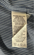 Load image into Gallery viewer, Calvin Klein Mens Blue Long Sleeve Non-Iron Body Fit Button-Up Shirt Size L