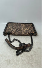 Load image into Gallery viewer, Aldo Womens Multicolor Animal Print Leather Chain Strap Crossbody Handbag