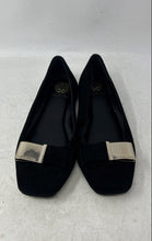Load image into Gallery viewer, Vince Camuto Womens Black Square Toe Slip-On Ballet Flats Size 8M