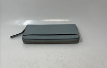Load image into Gallery viewer, Kate Spade New York Womens Lacey Blue Inner Divider Zip-Around Wallet