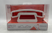 Load image into Gallery viewer, Swissvoice ePure CH01 Orange White Corded Mobile Phone Handset Factory Sealed