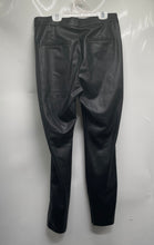 Load image into Gallery viewer, Zara Womens Black Flat Front Pockets Straight Leg High-Rise Ankle Pants Size L