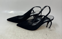 Load image into Gallery viewer, Nine West Womens Boca Black Pointed Toe Ankle Strap Pump Heels Size EUR 35