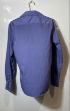 Load image into Gallery viewer, Lucky Brand Mens Blue Geometric Stretch Collared Button-Up Shirt Size Small