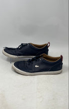 Load image into Gallery viewer, Lacoste Mens Bayliss 119 1 Blue Leather Lace-Up Low Top Sneaker Shoes Size 9.5