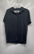 Load image into Gallery viewer, Perry Ellis Mens Gray Short Sleeve Collared Golf Polo Shirt Size Medium