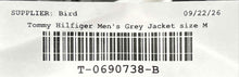 Load image into Gallery viewer, Tommy Hilfiger Mens Gray Long Sleeve Pockets Full-Zip Quilted Jacket Size M