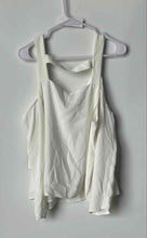 Load image into Gallery viewer, Cooper & Ella Womens White Cold-Shoulder Pullover Blouse Top Size L With Tag