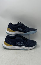Load image into Gallery viewer, Fila Mens Axilus 3 1TM01987-466 Blue White Lace-Up Sneaker Shoes Size 9.5