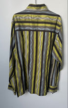Load image into Gallery viewer, Kenneth Cole New York Mens Multicolor Striped Long Sleeve Button-Up Shirt Sz XXL