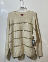 Load image into Gallery viewer, Vince Camuto Womens Beige Long Sleeve Crew Neck Pullover Sweater Sz XL With Tag