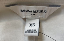 Load image into Gallery viewer, Banana Republic Womens Off White Cotton Short Sleeve Maxi Dress Size XS