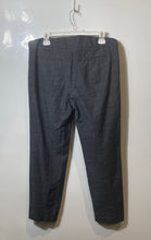 Load image into Gallery viewer, Ann Taylor Loft Womens Gray Flat Front Pockets Straight Leg Dress Pants Size 8