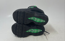Load image into Gallery viewer, Nike Kids Air Max 95 Recraft Black Green Lace-Up Sneaker Shoes Size 9C