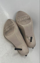 Load image into Gallery viewer, Melissa Womens Spike II Cream Leather Peep Toe Stiletto Pump Heels Size 8