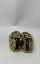 Load image into Gallery viewer, Coach Womens Mellow Brown Signature Print Slip-On Espadrille Flats Size 8.5 M