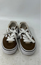 Load image into Gallery viewer, Vans Boys Off The Wall Caldrone 500714 Brown White Lace-Up Sneakers Shoes Sz 12
