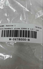 Load image into Gallery viewer, Franklin 22806 Black Brown Left Hand Dura-Bond Lacing 9.5 Inch Baseball Glove