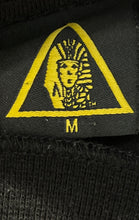 Load image into Gallery viewer, Last Kings Mens Black Egyptian Graphic Short Sleeve Pullover T-Shirt Size M