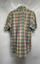 Load image into Gallery viewer, Ralph Lauren Mens Multicolor Plaid Short Sleeve Classic Fit Button-Up Shirt Sz M