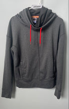 Load image into Gallery viewer, The North Face Womens Gray Long Sleeve Mock Neck Lanna Pullover Hoodie Size S/P