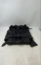 Load image into Gallery viewer, Steve Madden Womens Black Gold Pebble Leather Adjustable Strap Backpack