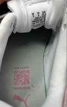 Load image into Gallery viewer, Puma Kids Carter 396316-50 White Blue Pink Low Top Lace-Up Sneaker Shoes Size 4