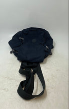 Load image into Gallery viewer, Kipling Unisex Blue Outer Zip Pocket Adjustable Shoulder Strap Flap Backpack