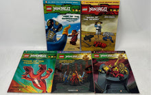Load image into Gallery viewer, Lot Of 5 Pcs Assorted Papercutz Lego Ninjago Mixed Variety Volume Graphic Novels