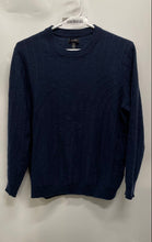 Load image into Gallery viewer, Alfani Mens Navy Blue Long Sleeve Knitted Pullover Sweater Size XL