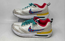 Load image into Gallery viewer, Nike Boys Air Max Dawn White Yellow Green Red Lace-Up Sneakers Shoes Size 7Y