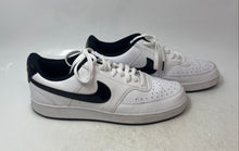 Load image into Gallery viewer, Nike Mens Court Vision Low DV1899-100 White Black Sneaker Shoes Size 10.5