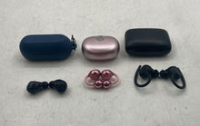 Load image into Gallery viewer, Lot Of 3 Pcs Assorted Multicolor Wireless Bluetooth In Ear Earbuds Not Tested