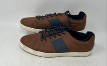 Load image into Gallery viewer, Aldo Mens Cloverhill Brown Round Toe Low Top Lace-Up Sneakers Shoes Size 10.5
