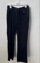 Load image into Gallery viewer, Lauren Ralph Lauren Womens Black Denim Dark Wash Straight Leg Jeans Size 6
