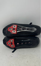 Load image into Gallery viewer, Unisex Black 3 Bolt Low Top Hook & Loop Road Cycling Shoes Size EUR 47